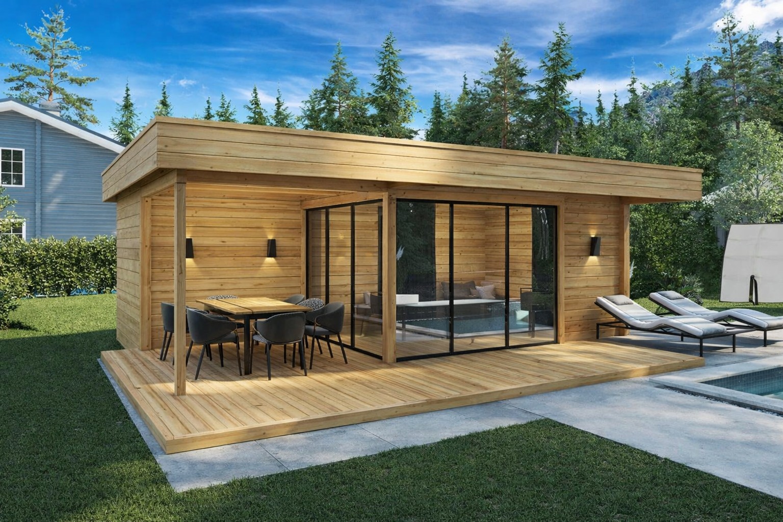 Gartenhütte Projekt 1