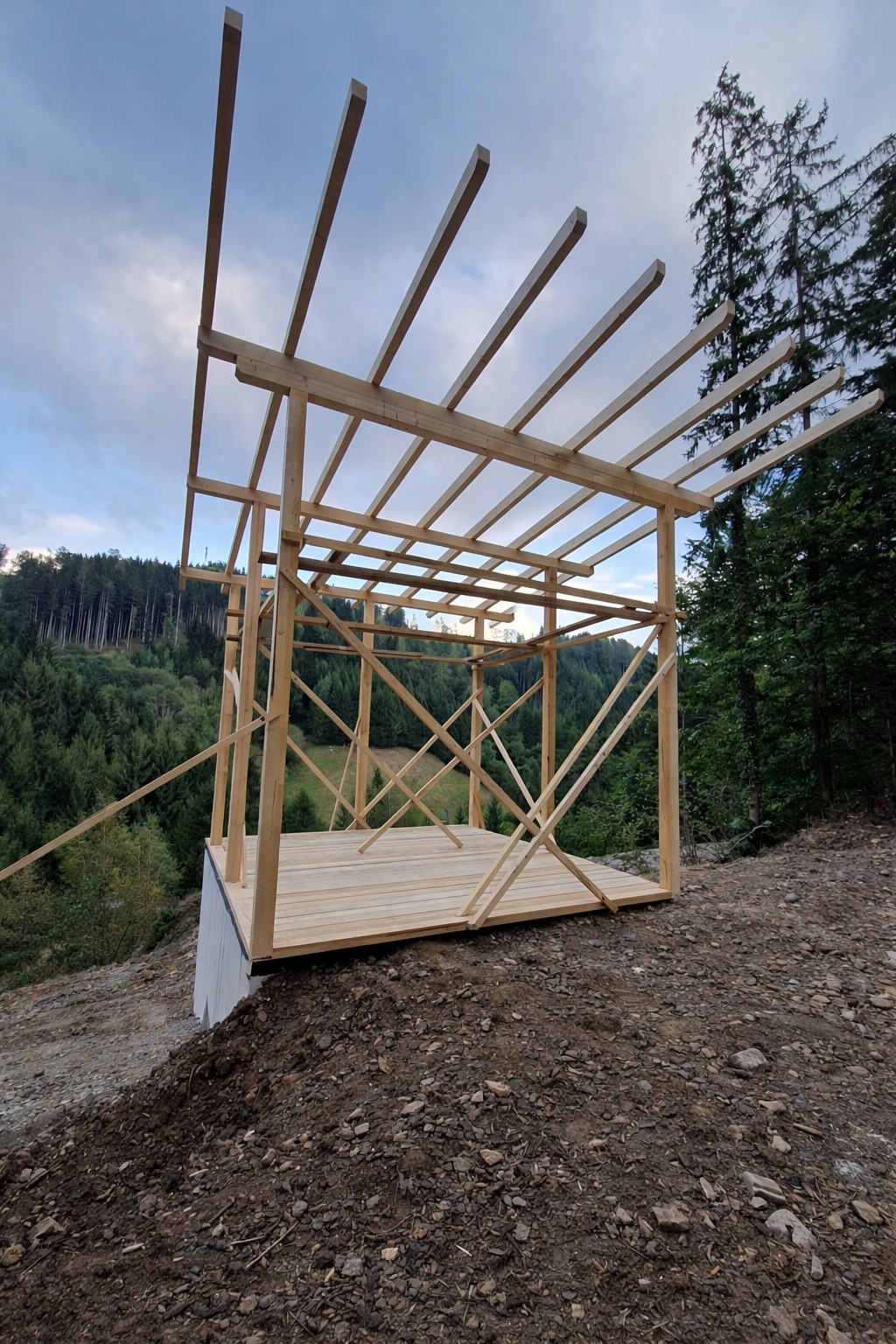 Hallenbau Projekt 2